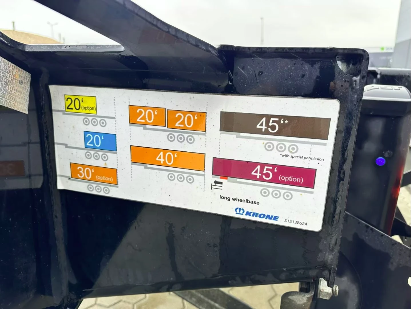 Полуремарке Krone tara: 4600 kg, снимка 5 - Ремаркета - 53684143