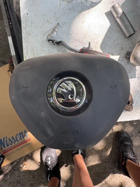 Skoda 2019г Scala Superb Fabia AIR BAG волан, снимка 1