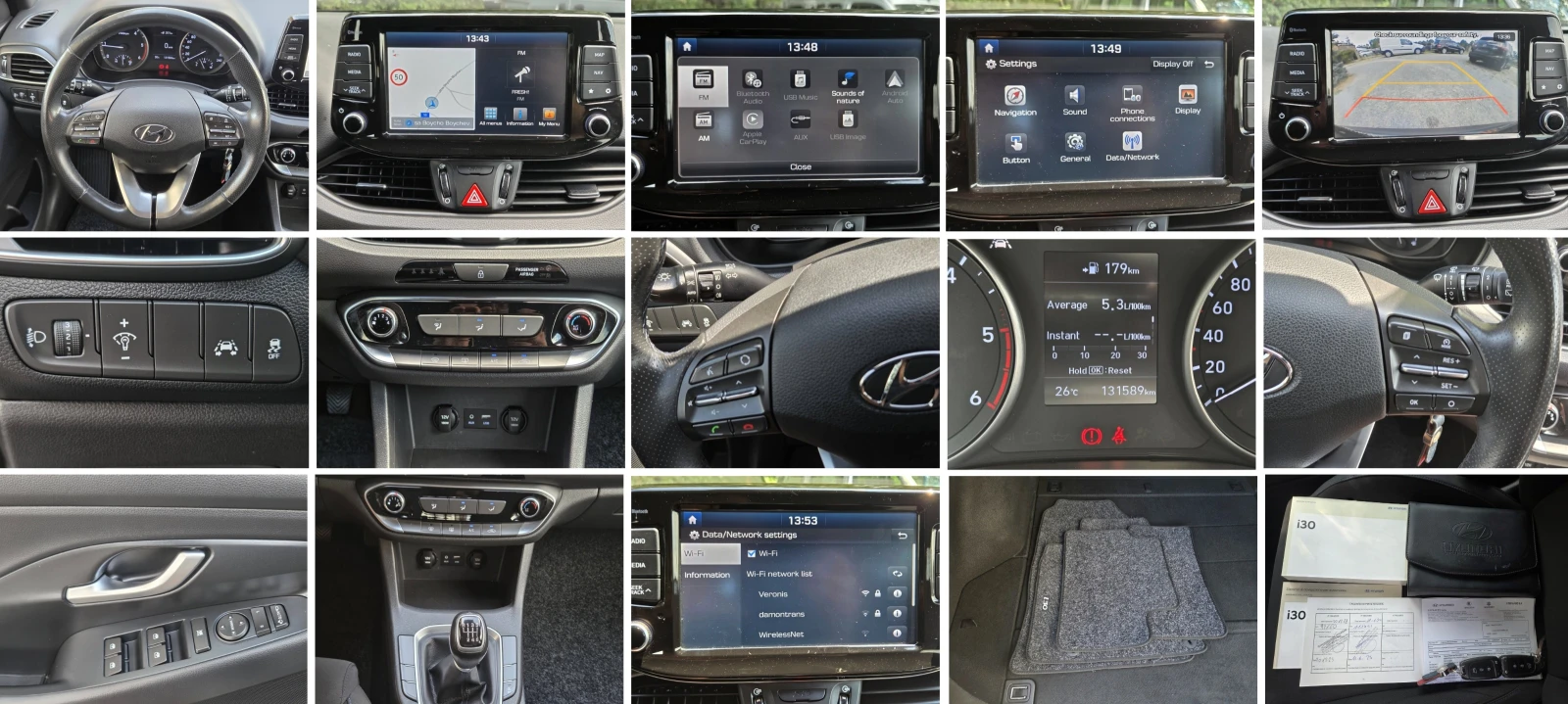 Hyundai I30 1.6D 131000km NAVI/LED/CAMERA - изображение 10