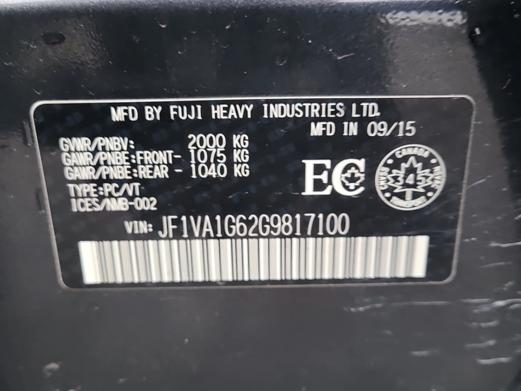 Subaru WRX * W/SPORT PKG * CARFAX * ��� ������������ ������ | Mobile.bg � ����������� 7