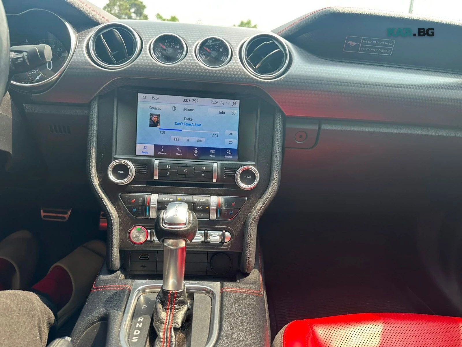 Ford Mustang GT Premium Fastback ЦЕНА ДО БГ АВТОКРЕДИТ, снимка 14 - Автомобили и джипове - 55398216