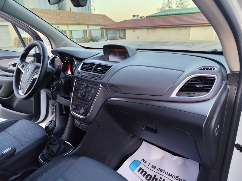 Opel Mokka 1.6CDTI-4x4-LED-XENON-NAVI-EU-6-СЕРВИЗНА КНИЖКА , снимка 17 - Автомобили и джипове - 53290530