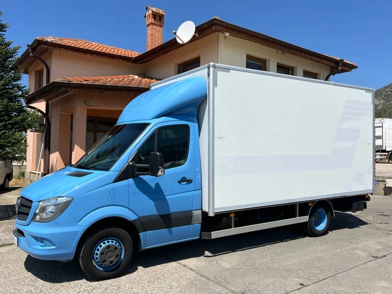 Mercedes-Benz Sprinter 516 EURO6 , Дв Гума , 3500кг , Клима , 4, 50м , Падащ , снимка 1 - Бусове и автобуси - 46721070