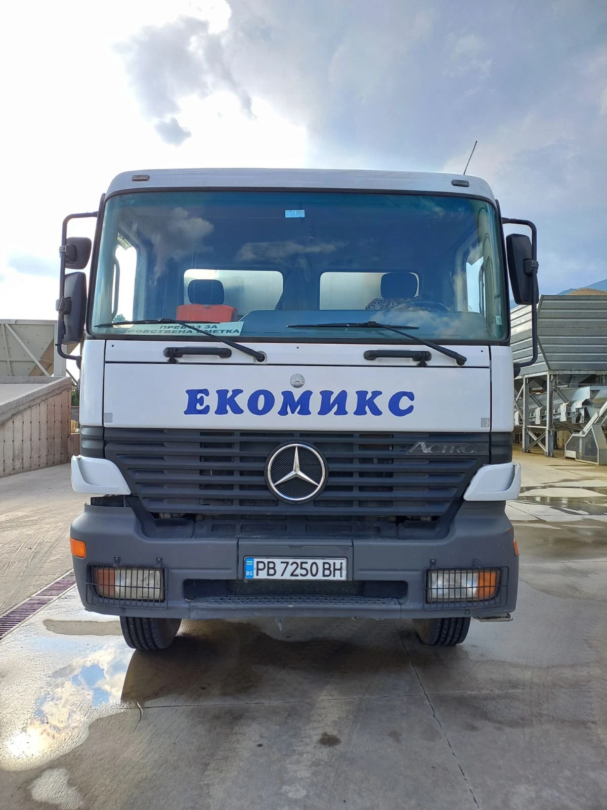 Бетон миксер Mercedes ACTROS 3235, снимка 6 - Индустриална техника - 55175864