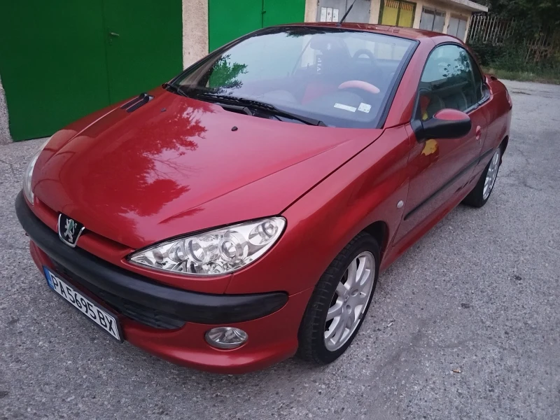 Peugeot 206 Кабрио, снимка 8 - Автомобили и джипове - 47274320