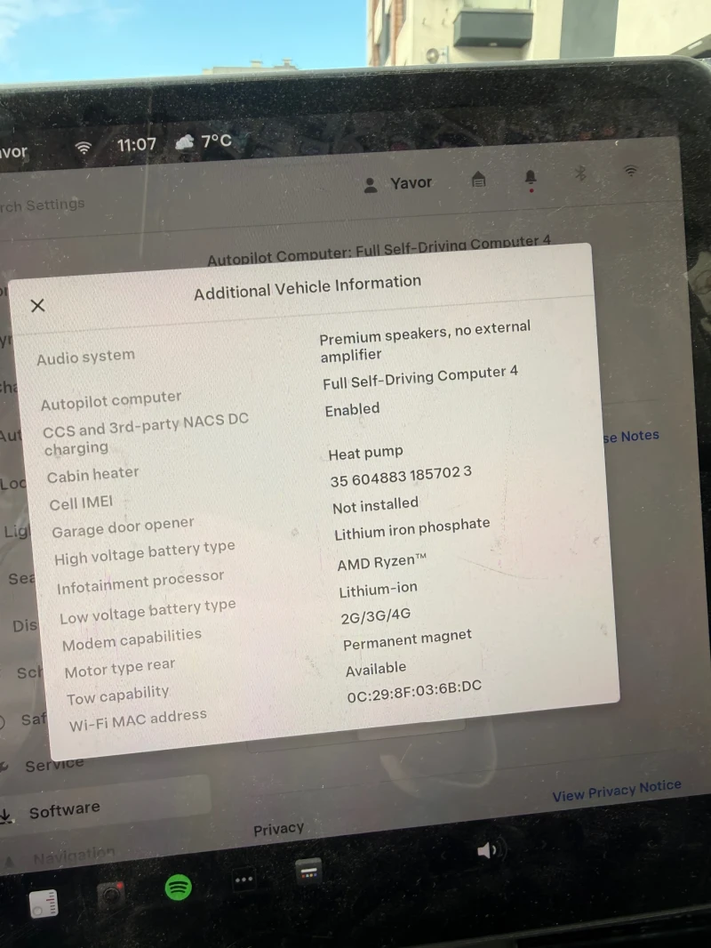 Tesla Model Y 2024 LFP 34000 km, снимка 11 - Автомобили и джипове - 52677211