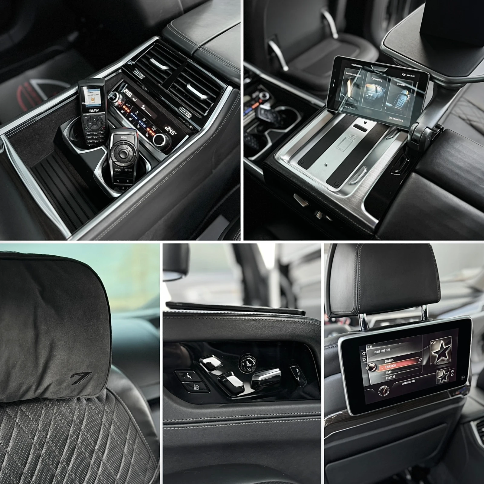 BMW 730 xDrive/ 8ZF/ BUSINESS CHAUFFEUR PACK/ 3xTV/ CARBON - изображение 10