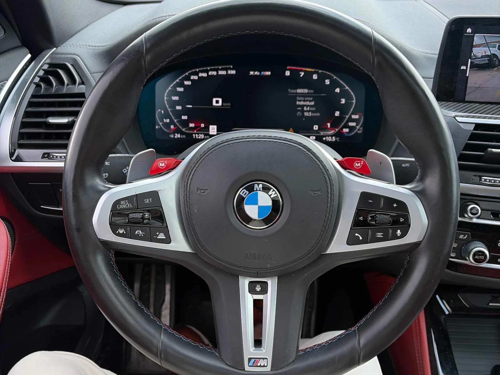 BMW X4 М COMPETITION * CARBON * HEAD UP * H/K, снимка 9 - Автомобили и джипове - 54527764