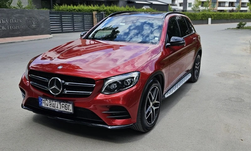 Mercedes-Benz GLC 220 AMG* NIGHT* DISTR* TV* BURMESTER* HEAD-UP* ПЕЧКА* , снимка 1 - Автомобили и джипове - 48576868