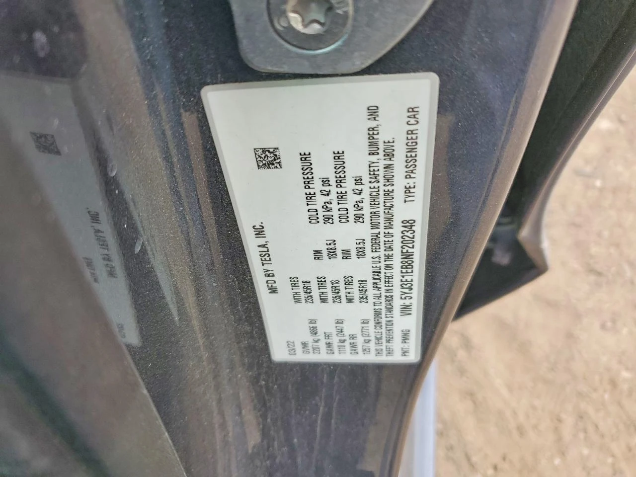 Tesla Model 3, снимка 12 - Автомобили и джипове - 54273370