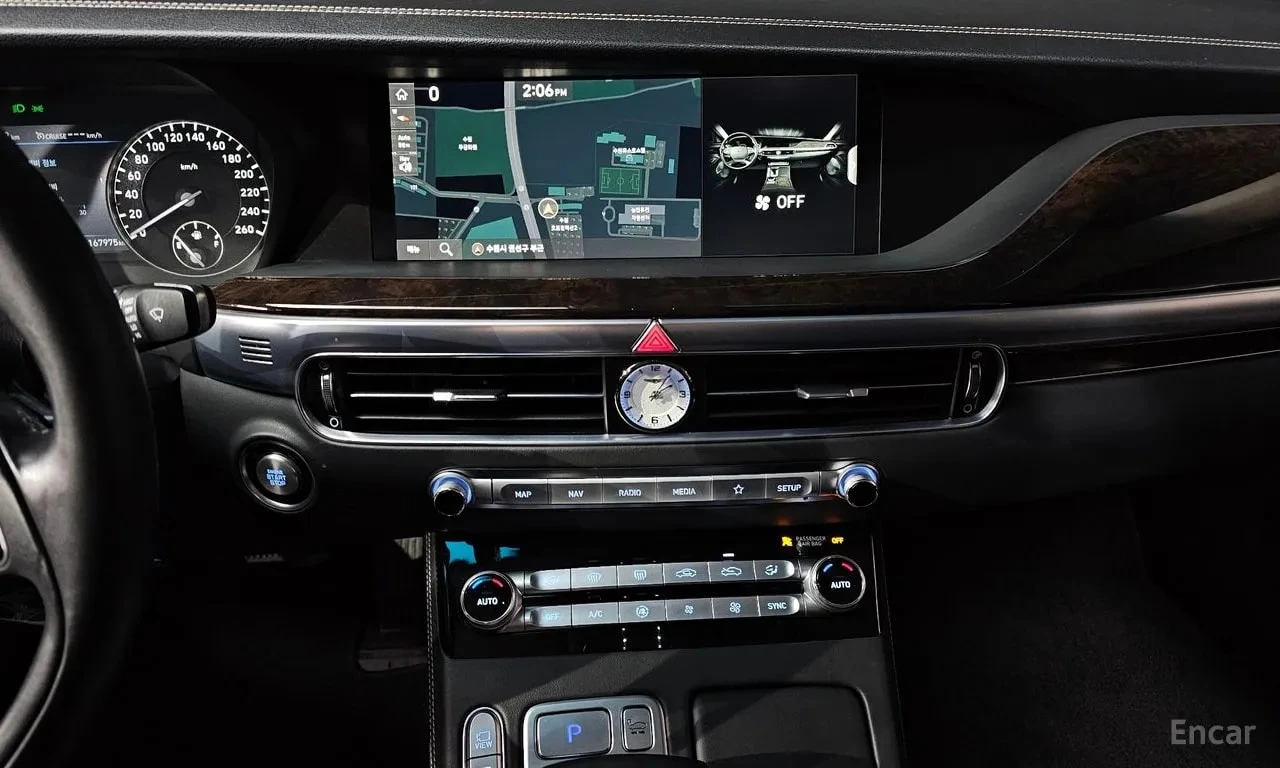 Genesis G90 * 3.8 AWD * ЦЕНА ДО БГ, снимка 14 - Автомобили и джипове - 55875635
