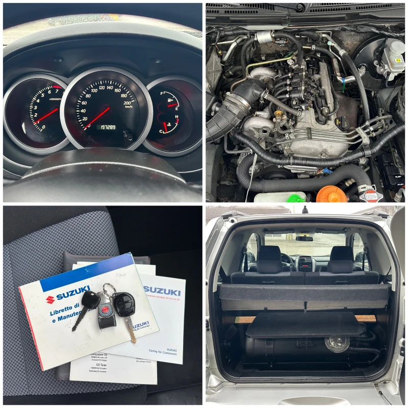 Suzuki Grand vitara 1.6i 4x4 ГАЗ Италия, снимка 16 - Автомобили и джипове - 53510183