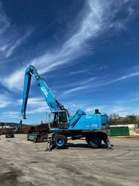 Багер Fuchs MHL 360 + грайфер, снимка 11