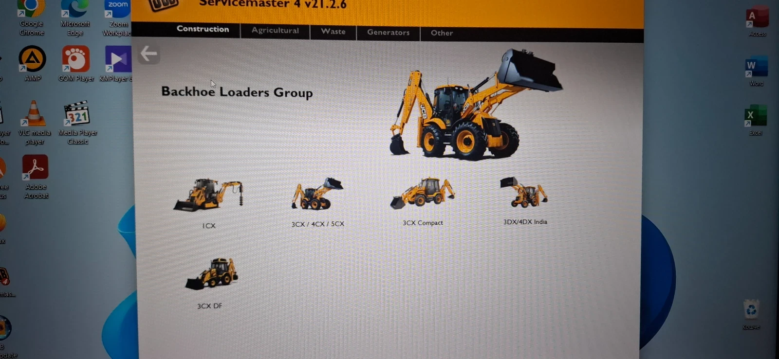 Багер JCB Диагностика, снимка 8 - Индустриална техника - 56744843