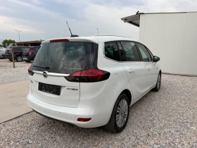 Opel Zafira 1.6i 150kc. 6+ 1 места, Метан Cosmo, снимка 4