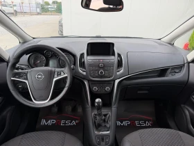 Opel Zafira 1.6i 150kc. 6+ 1 места, Метан Cosmo, снимка 10