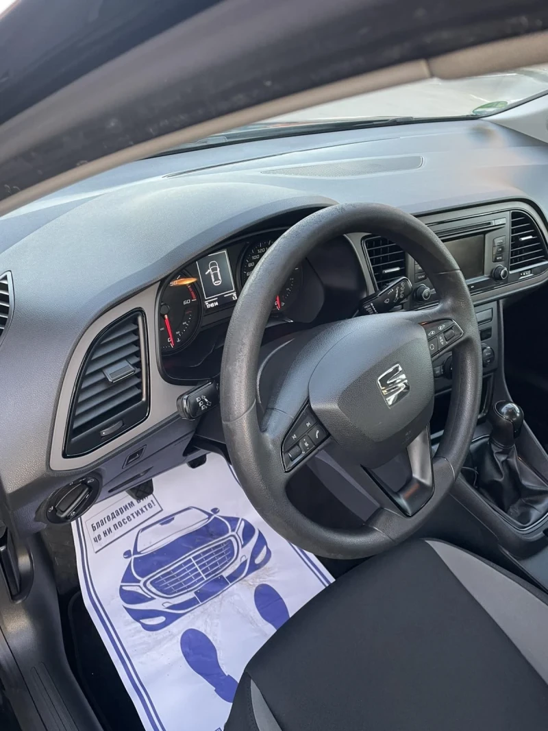 Seat Leon 1.6, TDI, снимка 15 - Автомобили и джипове - 53488603