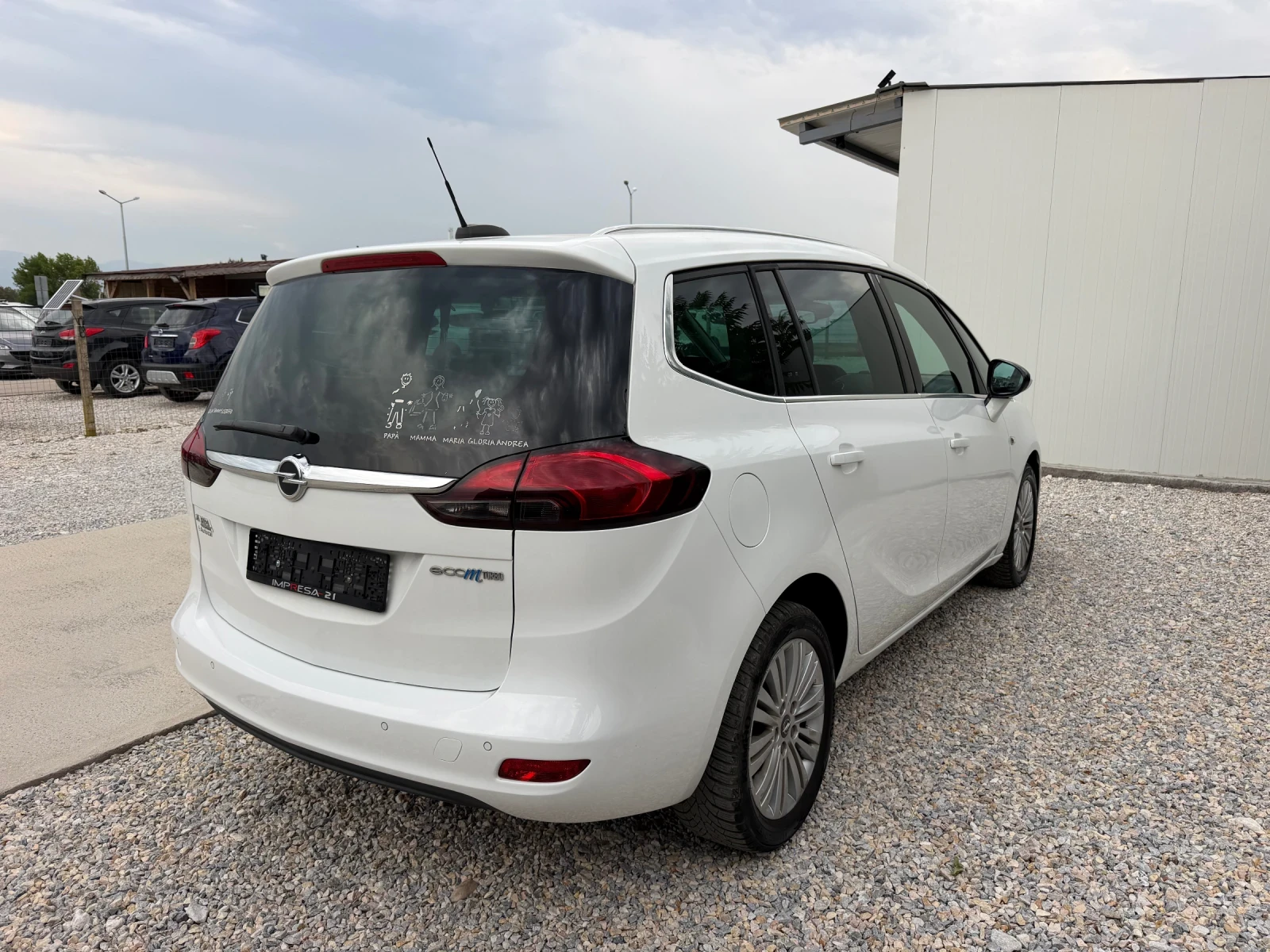 Opel Zafira 1.6i 150kc. 6+ 1 места, Метан Cosmo, снимка 4 - Автомобили и джипове - 56047882