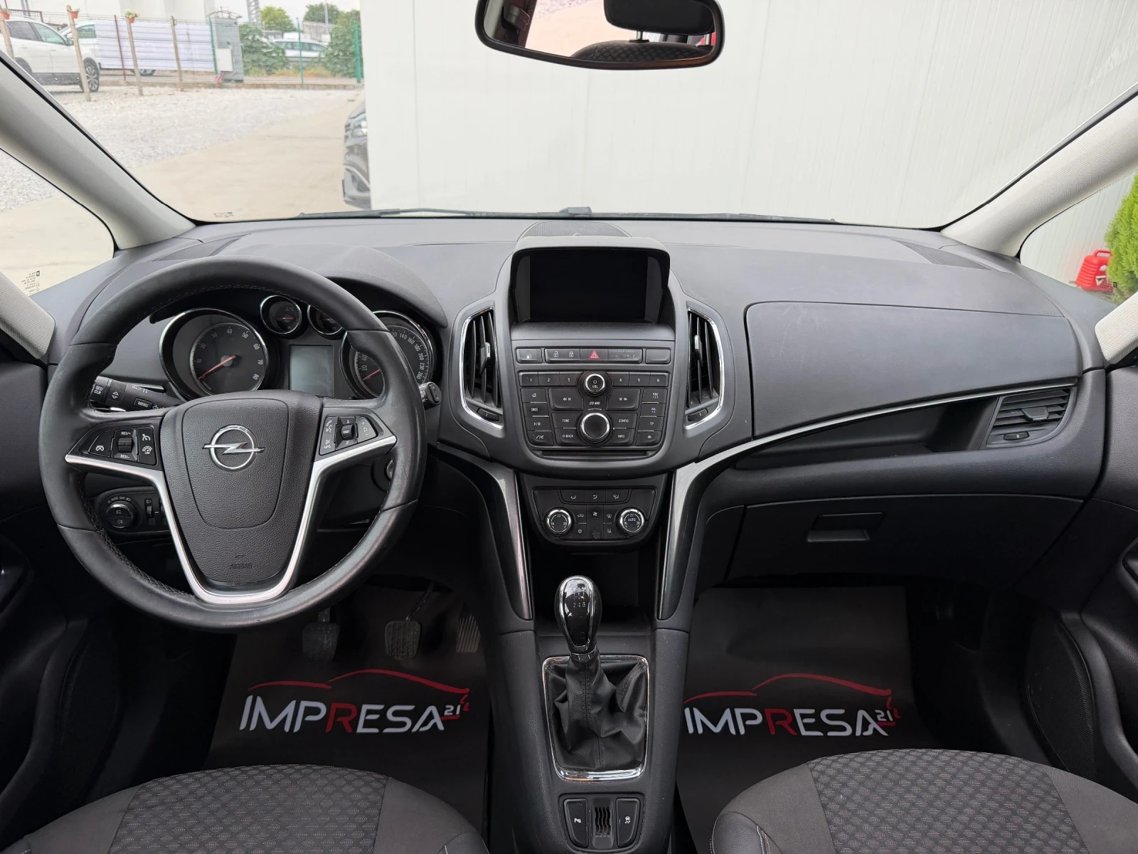 Opel Zafira 1.6i 150kc. 6+ 1 места, Метан Cosmo, снимка 10 - Автомобили и джипове - 56047882