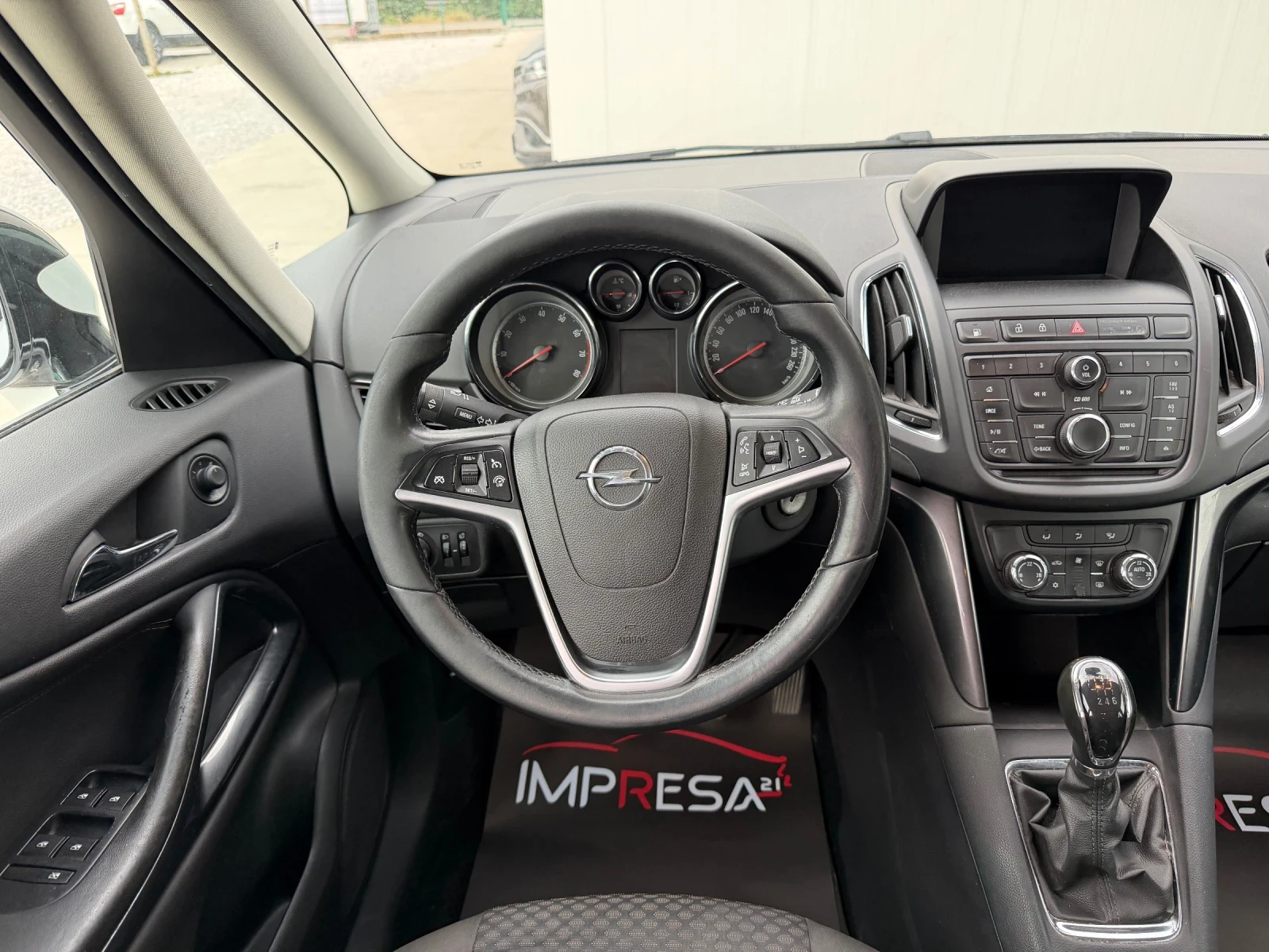 Opel Zafira 1.6i 150kc. 6+ 1 места, Метан Cosmo, снимка 12 - Автомобили и джипове - 56047882