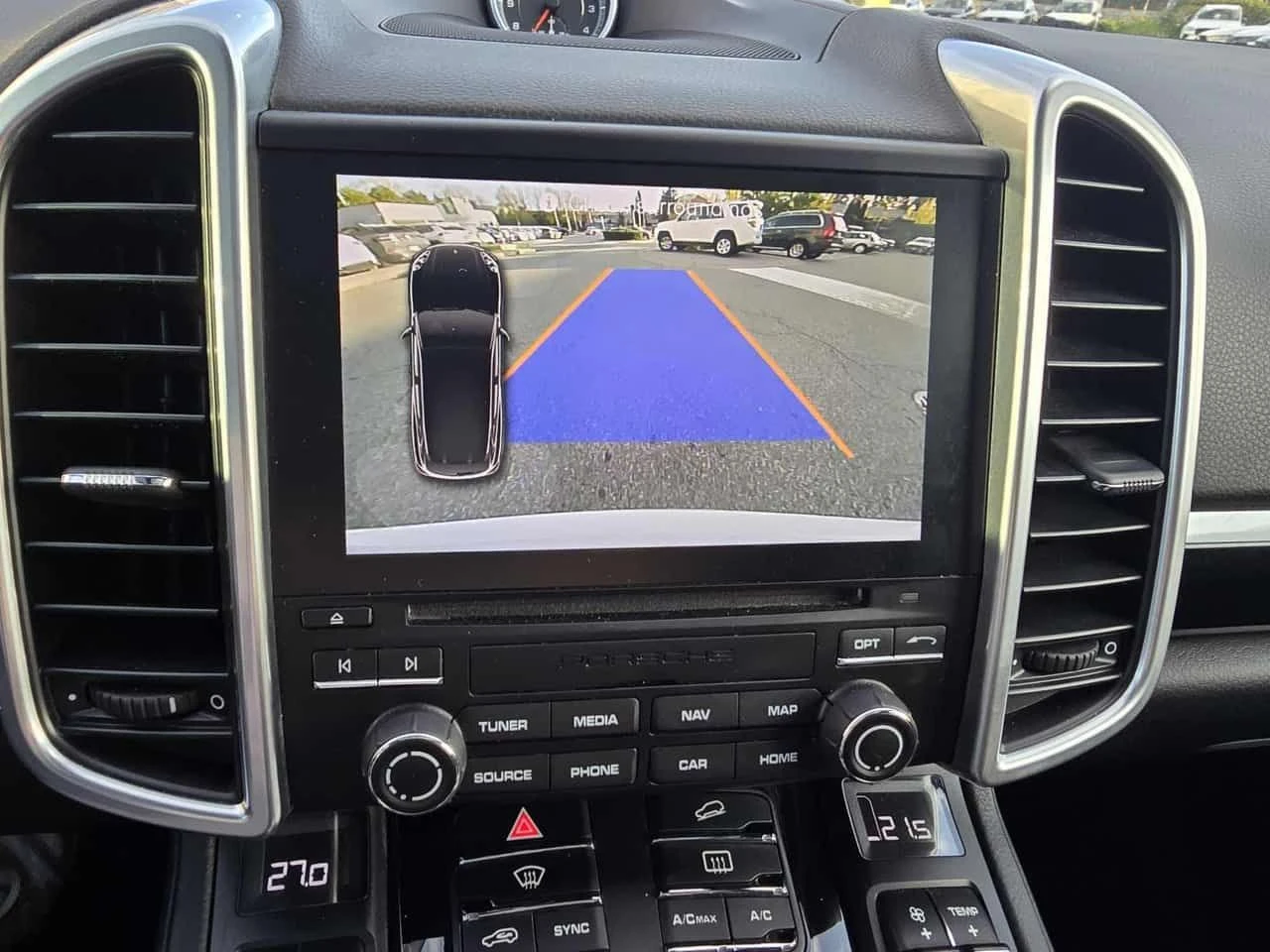 Porsche Cayenne / MATRIX / BOSE / CAMERA / ОБДУХВАНЕ , снимка 10 - Автомобили и джипове - 54283784