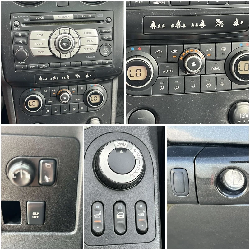 Nissan Qashqai 2.0DCI 150кс 4Х4 КОЖА NAVI АВТОМАТ ВНОС ИТАЛИЯ, снимка 14 - Автомобили и джипове - 55805997