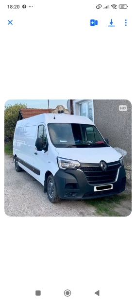 ����� �� �������� �� Renault Master
