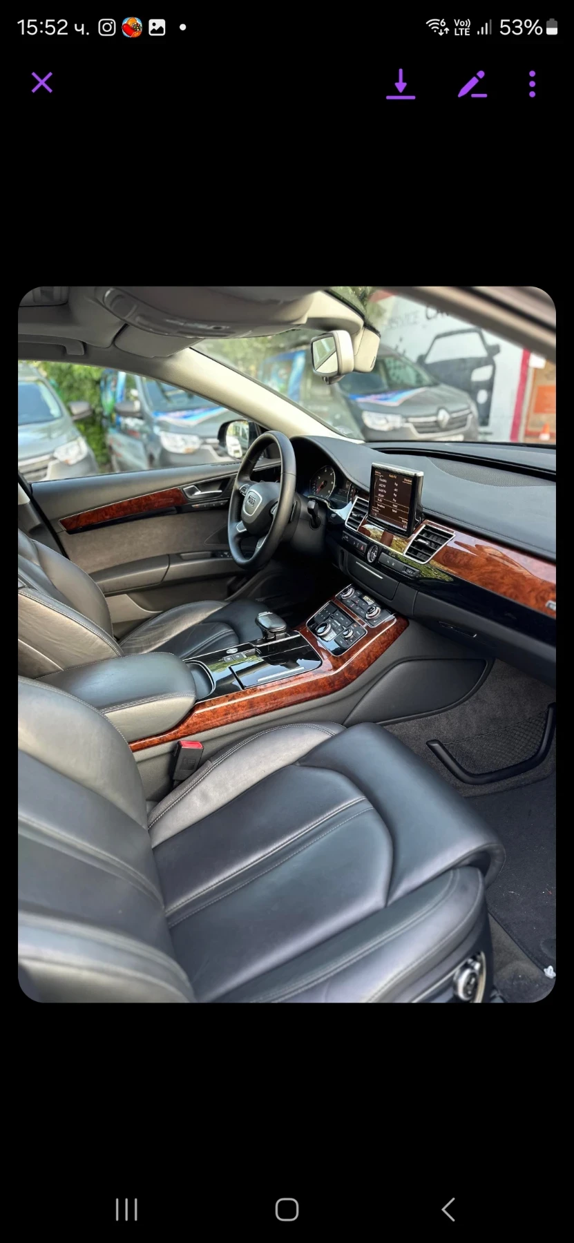 Audi A8, снимка 6 - Автомобили и джипове - 55748150