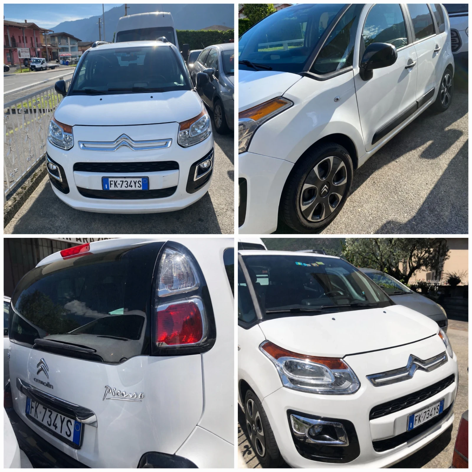 Citroen C3 Picasso 1.6HDi/99к.с./EURO 6B/2017г, снимка 16 - Автомобили и джипове - 56087578