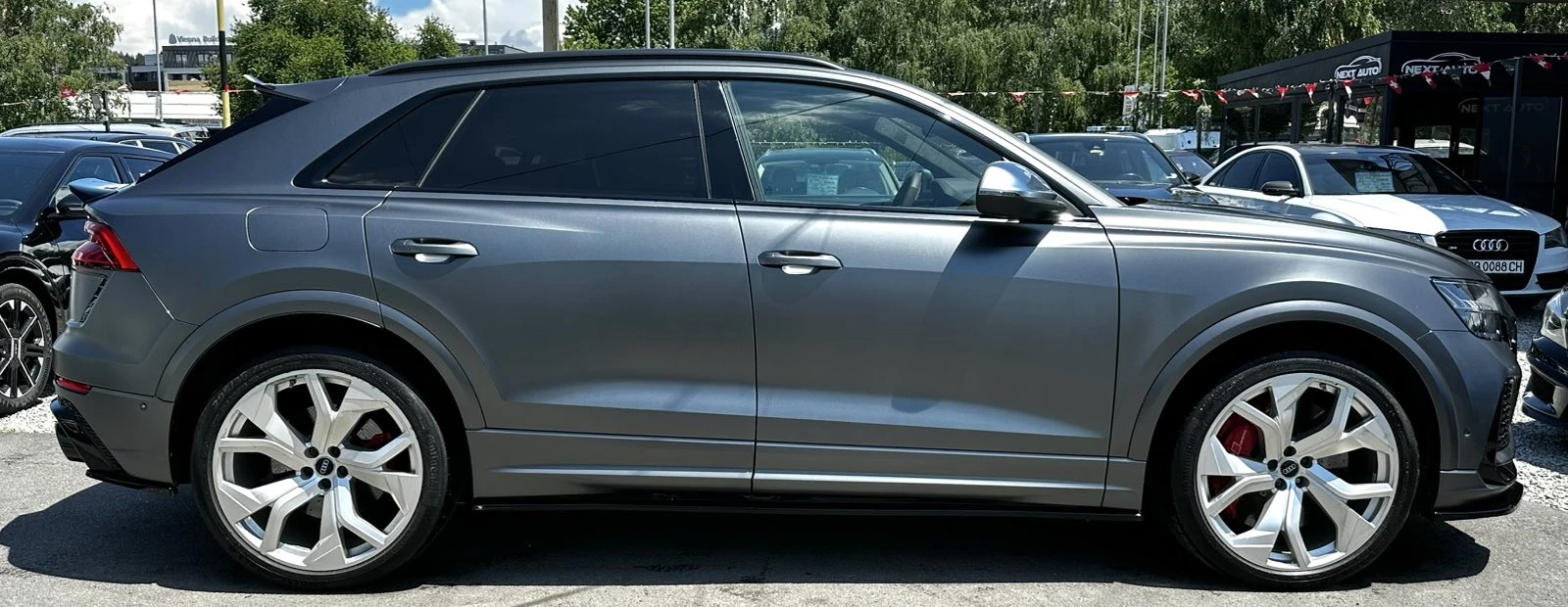 Audi RSQ8 4.0 V8 HYBRID 600HP MATRIX CERAMIC MASSAGE B&O, снимка 4 - Автомобили и джипове - 55036827