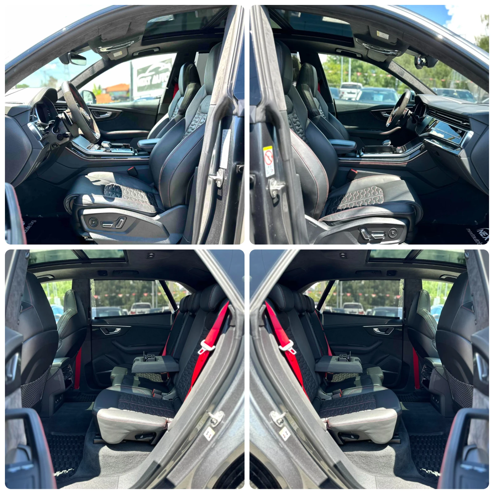 Audi RSQ8 4.0 V8 HYBRID 600HP MATRIX CERAMIC MASSAGE B&O, снимка 10 - Автомобили и джипове - 55036827