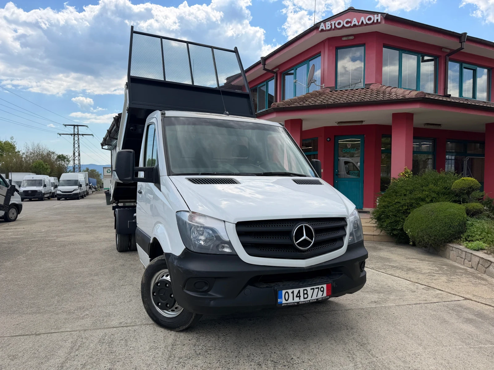 Mercedes-Benz Sprinter 519 3.0CDI* Климатик* Тристранен самосвал* 4.00 метра , снимка 3 - Бусове и автобуси - 54425599