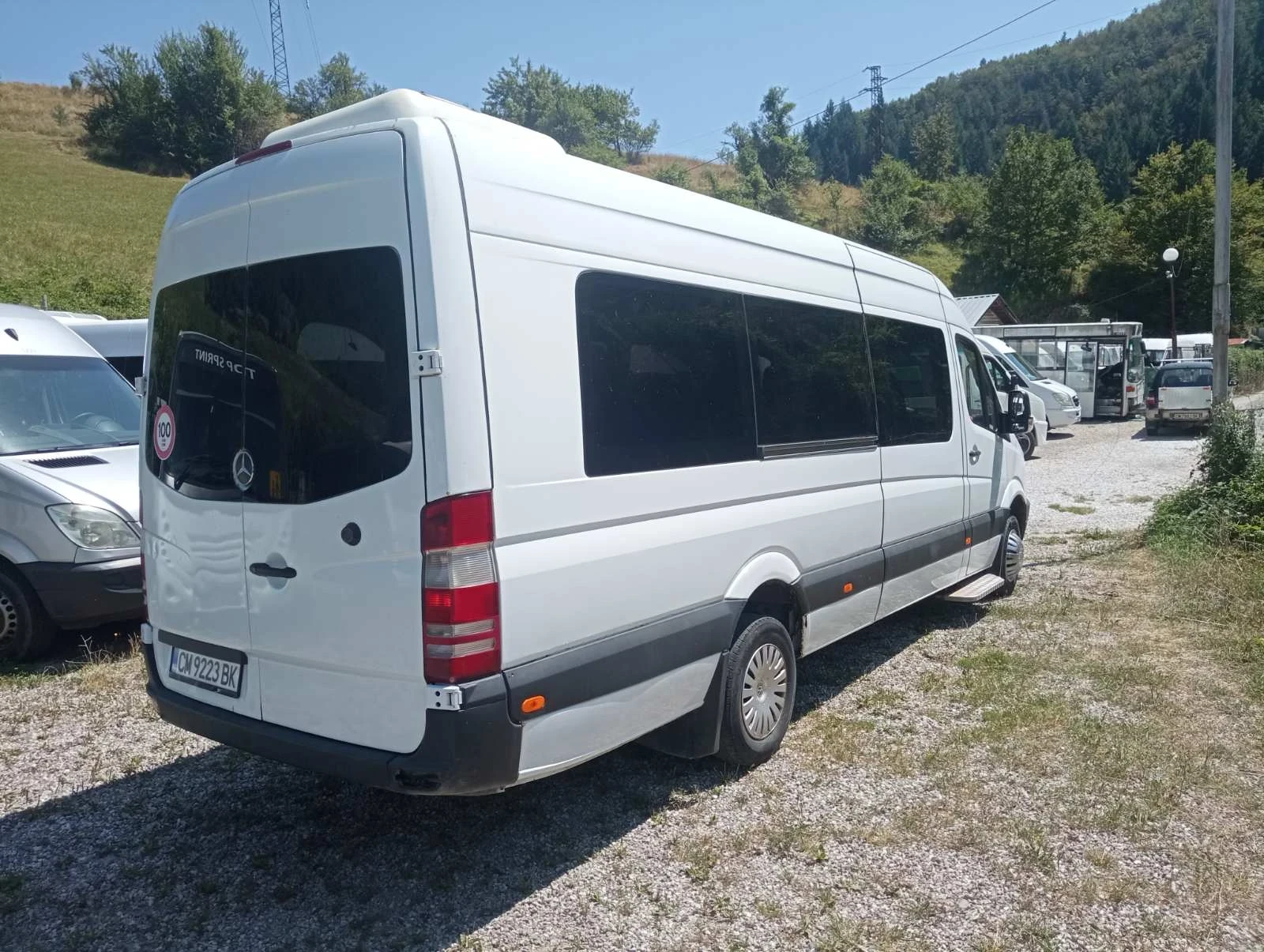Mercedes-Benz Sprinter 511 23+ 1, КЛИМАТИК, Автом.врата, ЕВРО 4 , снимка 3 - Бусове и автобуси - 55652521