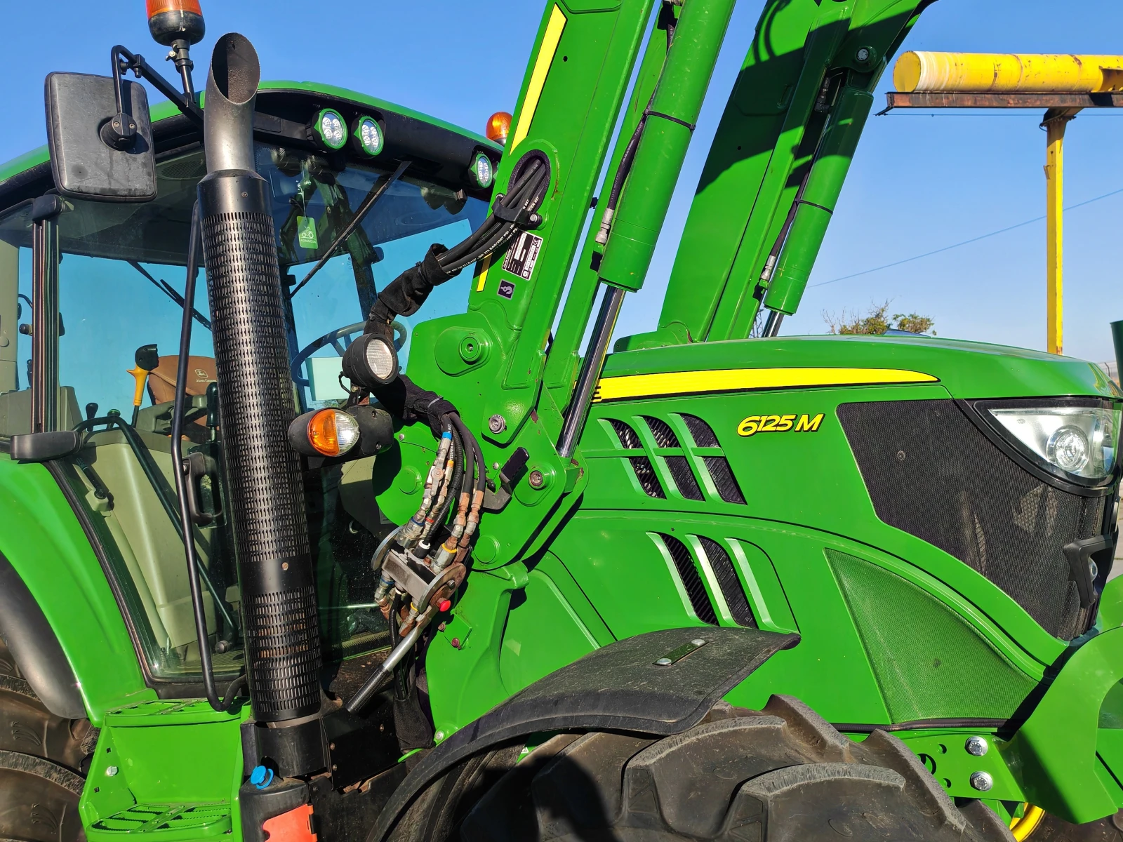 Трактор John Deere 6125M лизинг с първоначална вноска 20 %, снимка 4 - Селскостопанска техника - 56017085