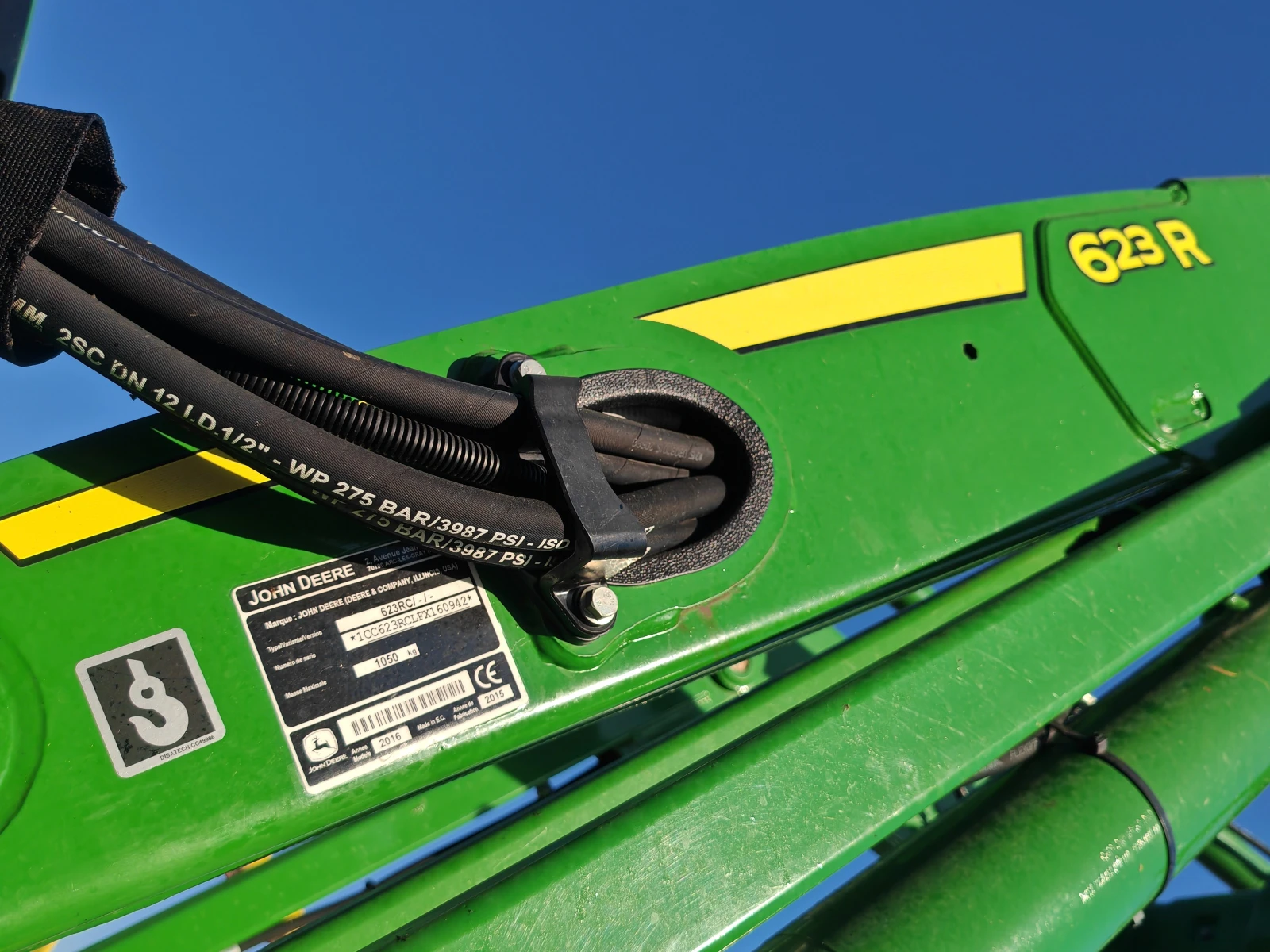 Трактор John Deere 6125M лизинг с първоначална вноска 20 %, снимка 5 - Селскостопанска техника - 56017085