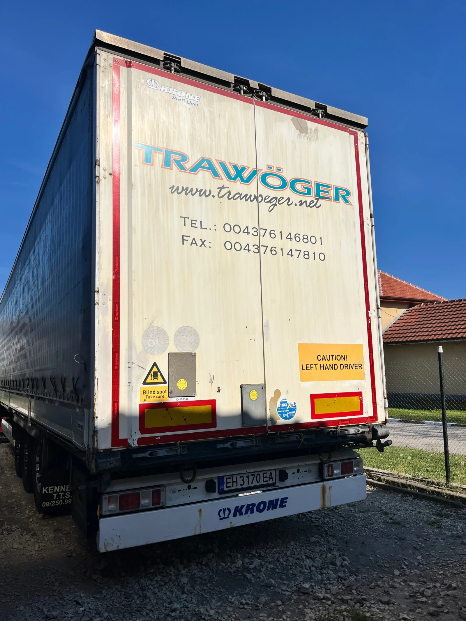 Полуремарке Krone, снимка 4 - Ремаркета - 54337174