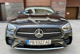 Mercedes-Benz E 300 de, AMG, 100% Реални Км, ФУЛ ЕКСТРИ! Кафяв Салон!, снимка 2