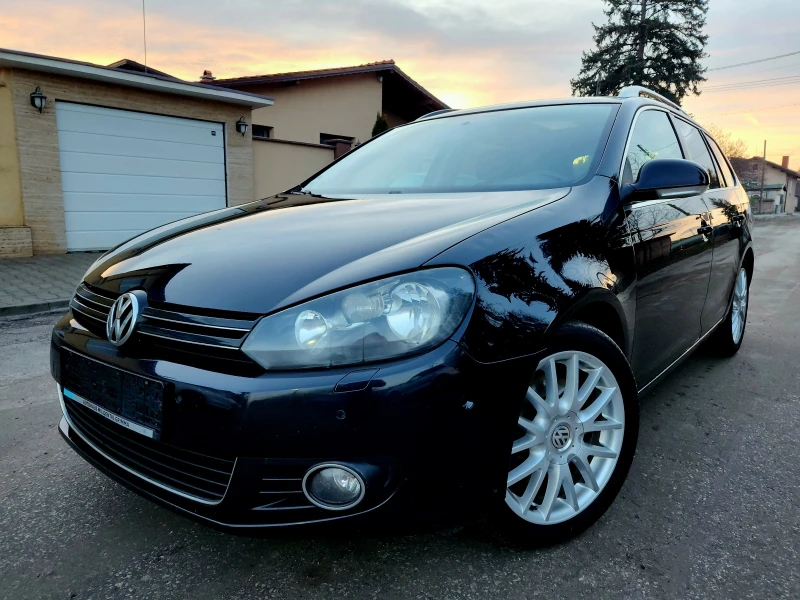 VW Golf 2.0TDI Германия Нави Панорама Алкантара Парктроник, снимка 1 - Автомобили и джипове - 48539266