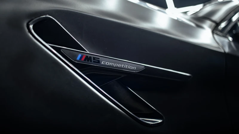 BMW M5 * Compettion* Frozen Grey* 360* Масажи* ЛИЗИНГ, снимка 5 - Автомобили и джипове - 53598822