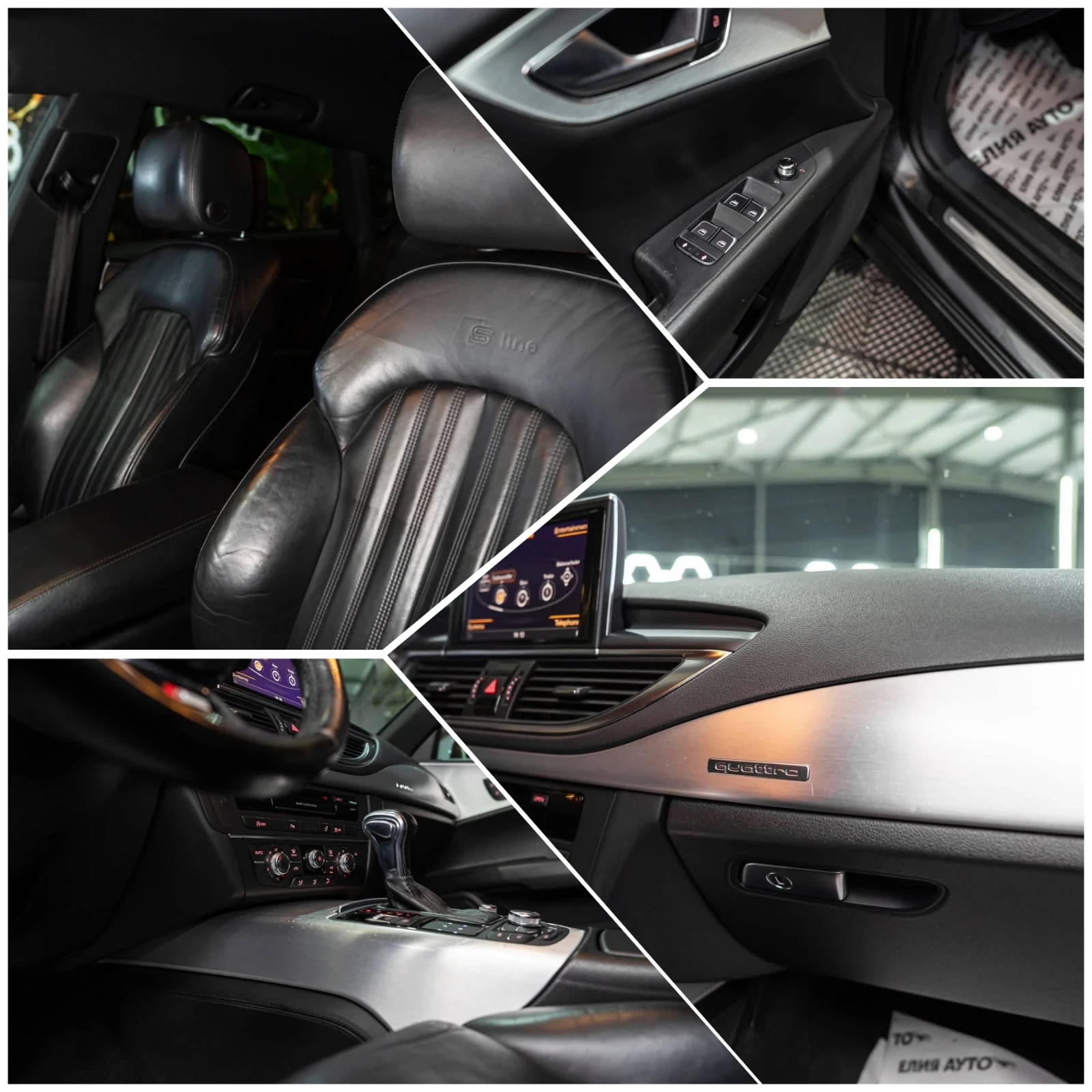 Audi A7 3.0TDI QUATTRO FULL S LINE LED NAVI ЛИЗИНГ 100%, снимка 16 - Автомобили и джипове - 53776120