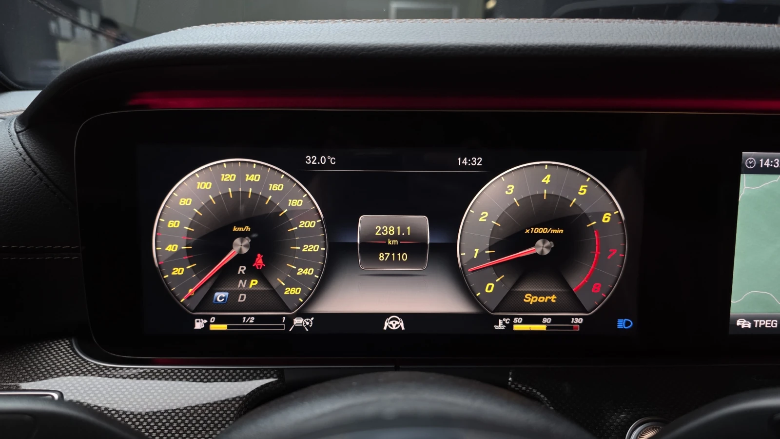 Mercedes-Benz E 450 HUD* 360* BLIND SPOT* ��. ��������* ������ ���� | Mobile.bg � ����������� 8
