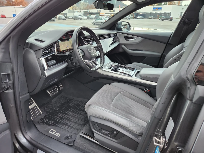 Audi Q8 50TDI, S-LINE, КАТО НОВА, снимка 10 - Автомобили и джипове - 52598123