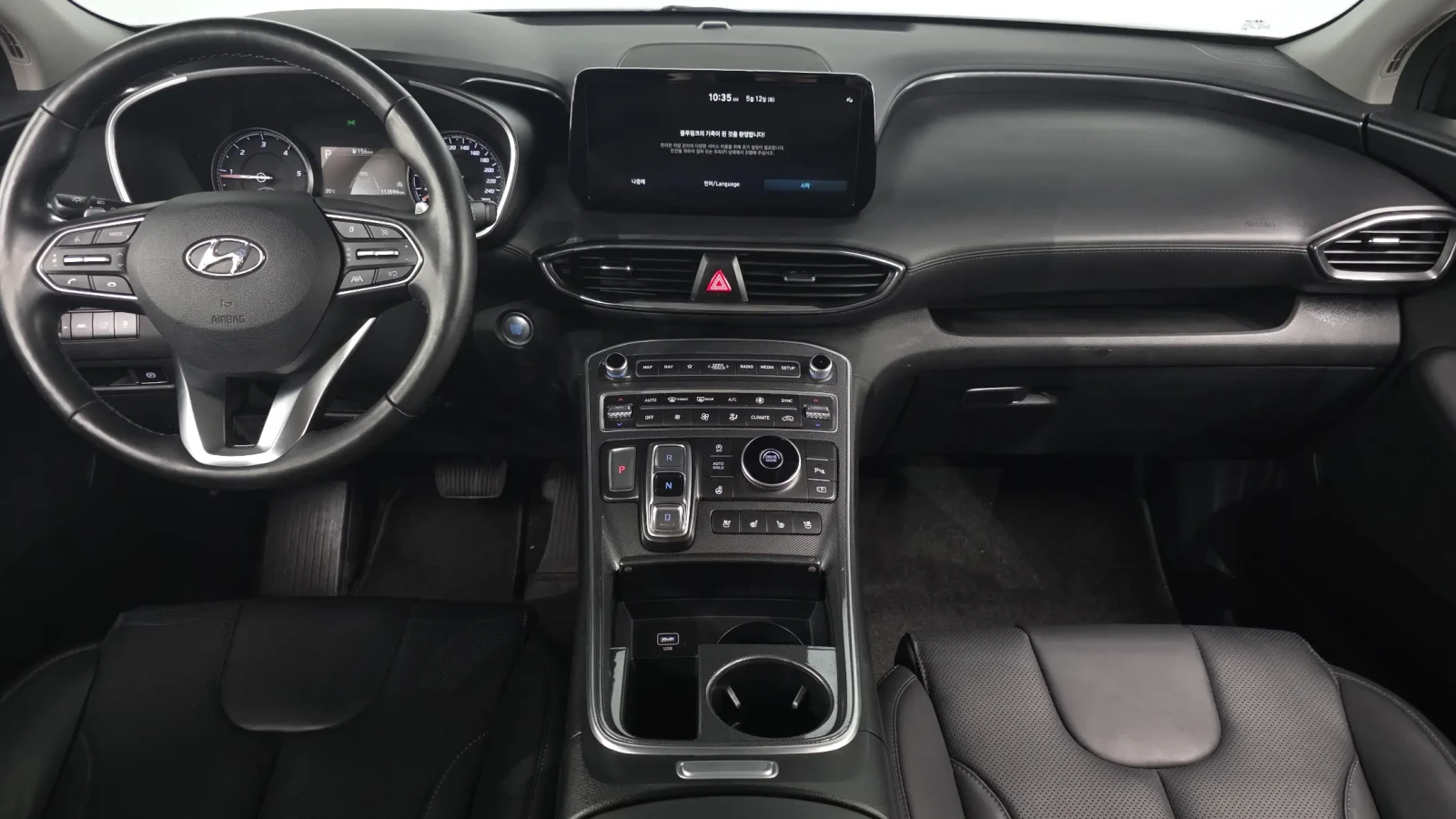 Hyundai Santa fe !!БОГАТО ОБОРУДВАНЕ!! !!ПОДГРЕВИИ! !ОБДУХВАНЕ!, снимка 7 - Автомобили и джипове - 54896167