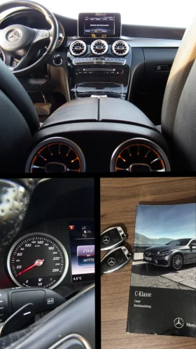 Mercedes-Benz C 220 AMBIENT LIGHTS!!, снимка 12