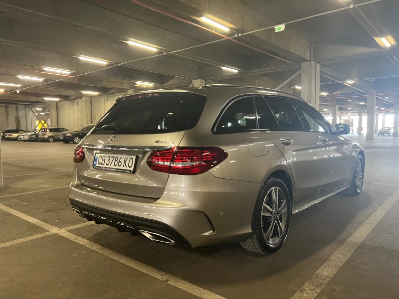 Mercedes-Benz C 200 4MATIC Estate AMG-Line Night 9G, снимка 6 - Автомобили и джипове - 51381169