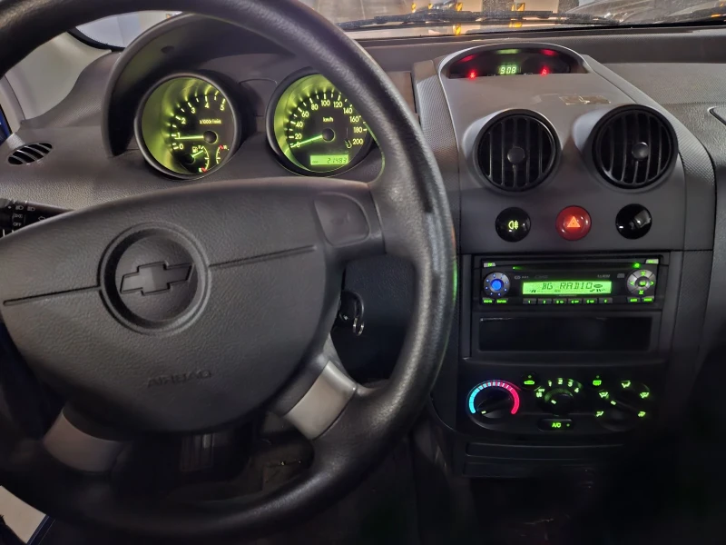 Chevrolet Kalos 21483км! Първи собственик! Ново състояние!, снимка 13 - Автомобили и джипове - 52043181