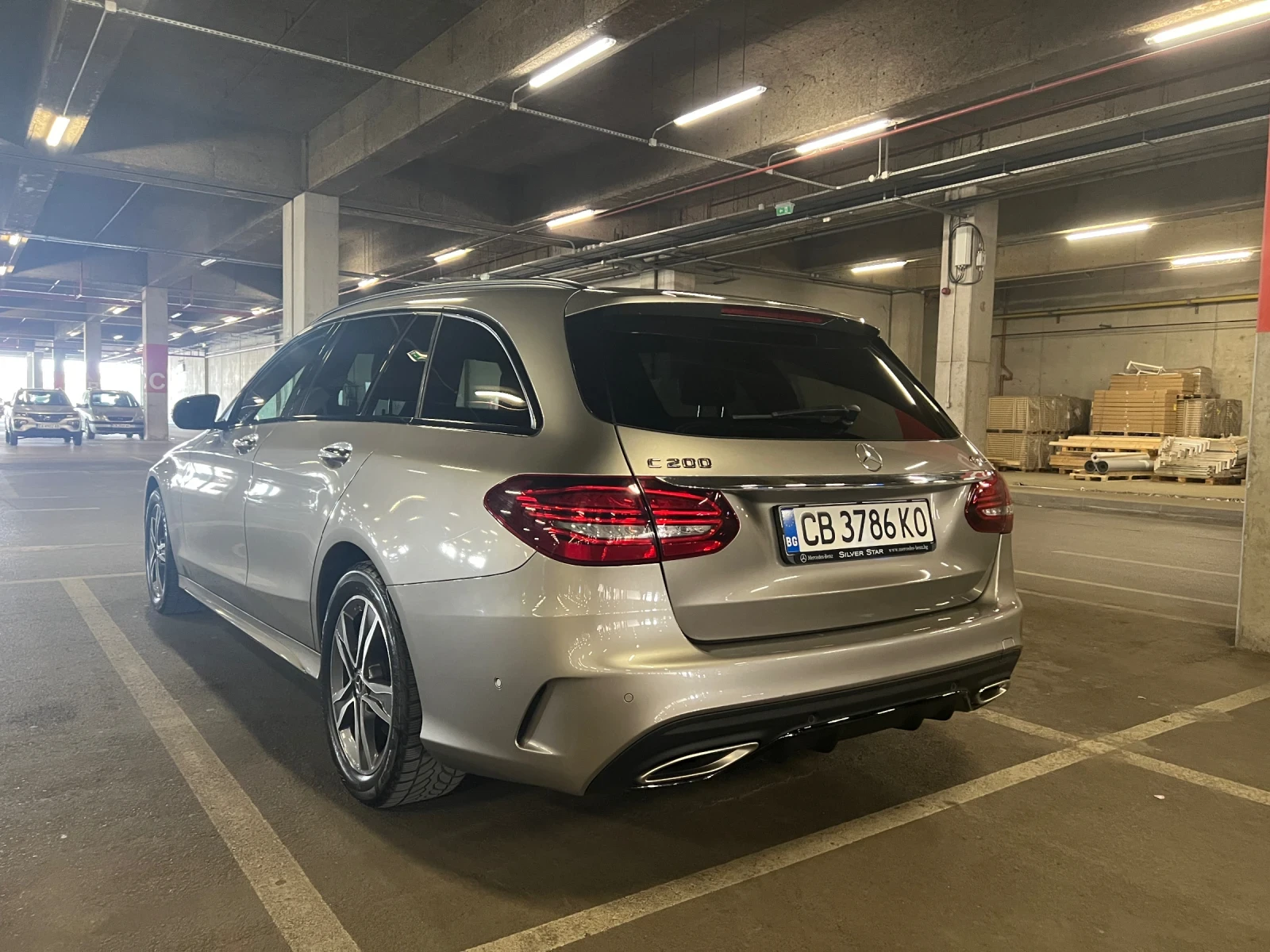 Mercedes-Benz C 200 4MATIC Estate AMG-Line Night 9G - изображение 4