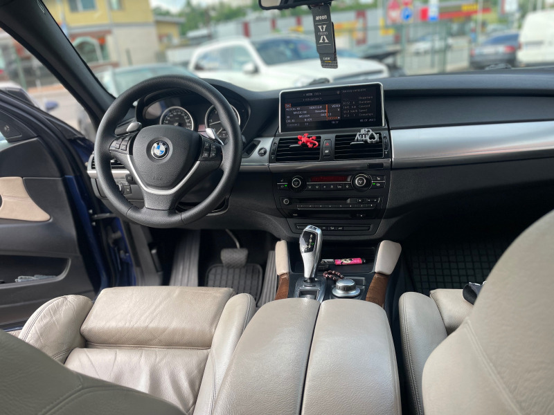 BMW X6 3.5D Head-up, keyless, vacuum , снимка 12 - Автомобили и джипове - 46414179