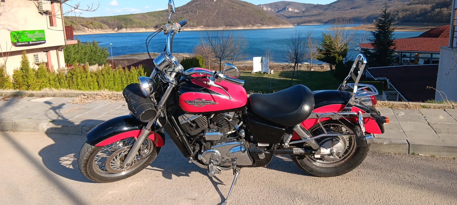 Honda Shadow 1100 C2, снимка 8 - Мотоциклети и мототехника - 56171026