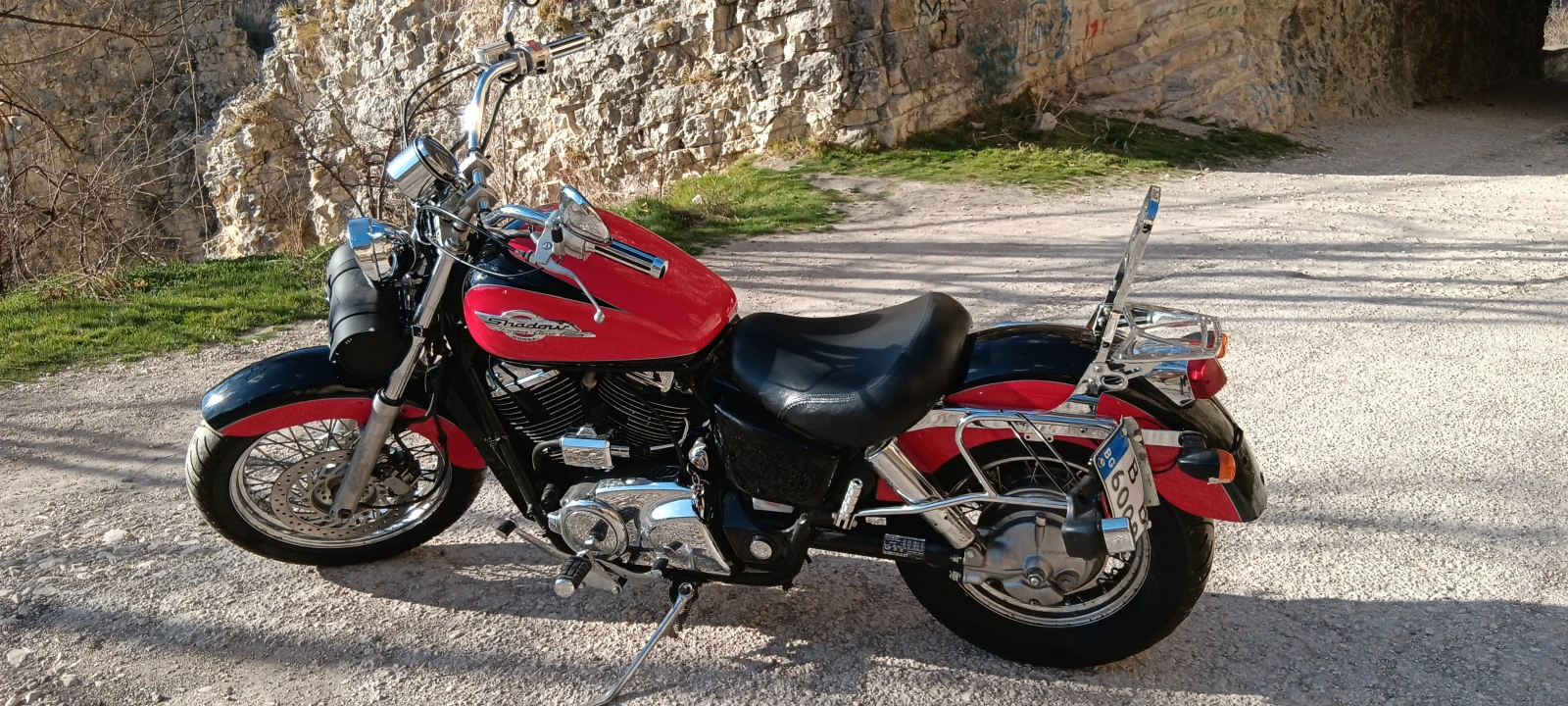 Honda Shadow 1100 C2, снимка 7 - Мотоциклети и мототехника - 56171026